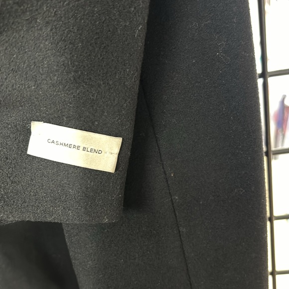 NWT,Anne Klein Single-Breasted Walker Coat,black - Picture 9 of 17